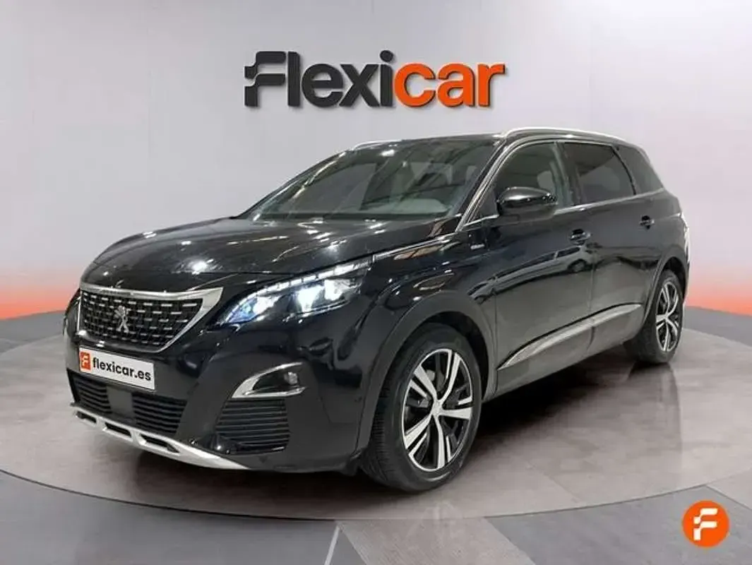 Usado Peugeot 5008 GT-line 131 CV (96 kW) 2020 Negro SUV