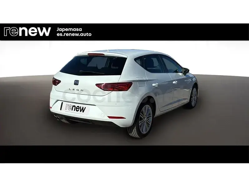Usado Seat Leon XCELLENCE 150 CV (110 kW) 2017 Blanco Berlina