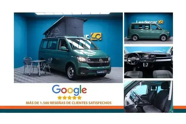 Usado VW California Beach 204 CV (150 kW) 2021 Verde Van