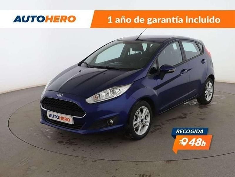 Azul Usado 2016 Ford Fiesta Trend Utilitario | 8799 € (Precio justo) - Imagen 1/3