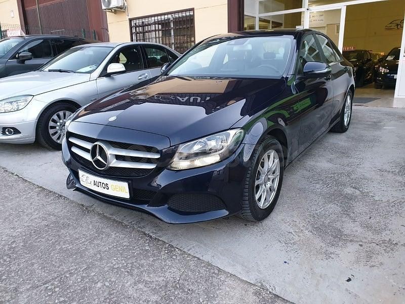 Usado Mercedes C220 170 CV (125 kW) 2017 Azul Berlina