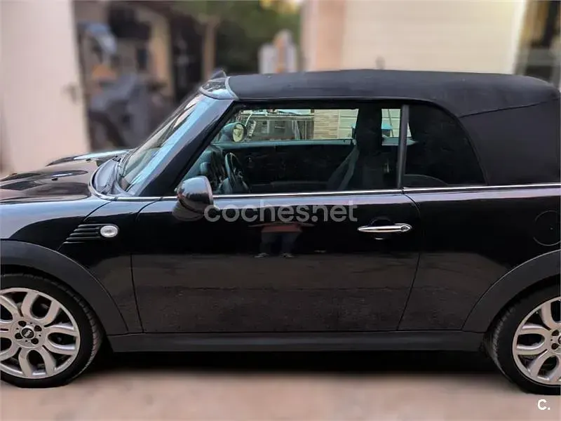 Usado Mini Cooper Cabriolet 116 CV (85 kW) 2009 Negro Descapotable