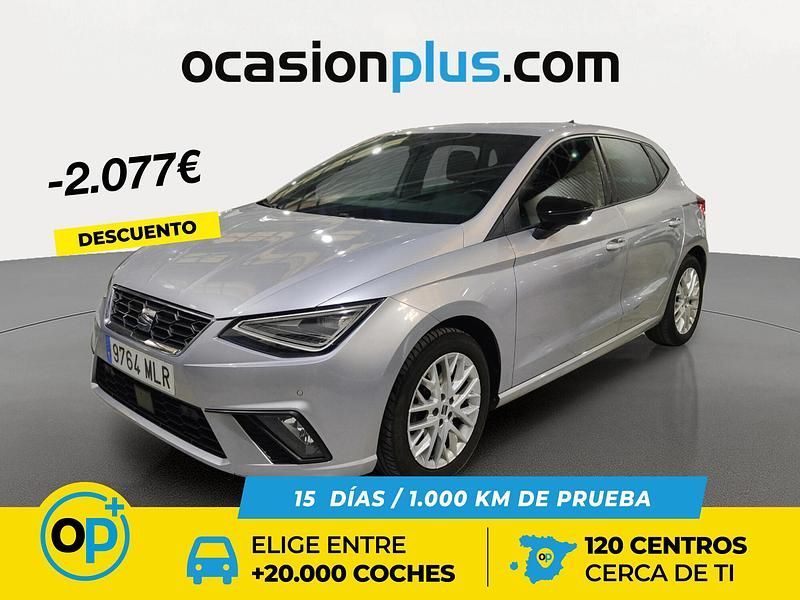 Usado Seat Ibiza FR 110 CV (80 kW) 2023 Gris Berlina