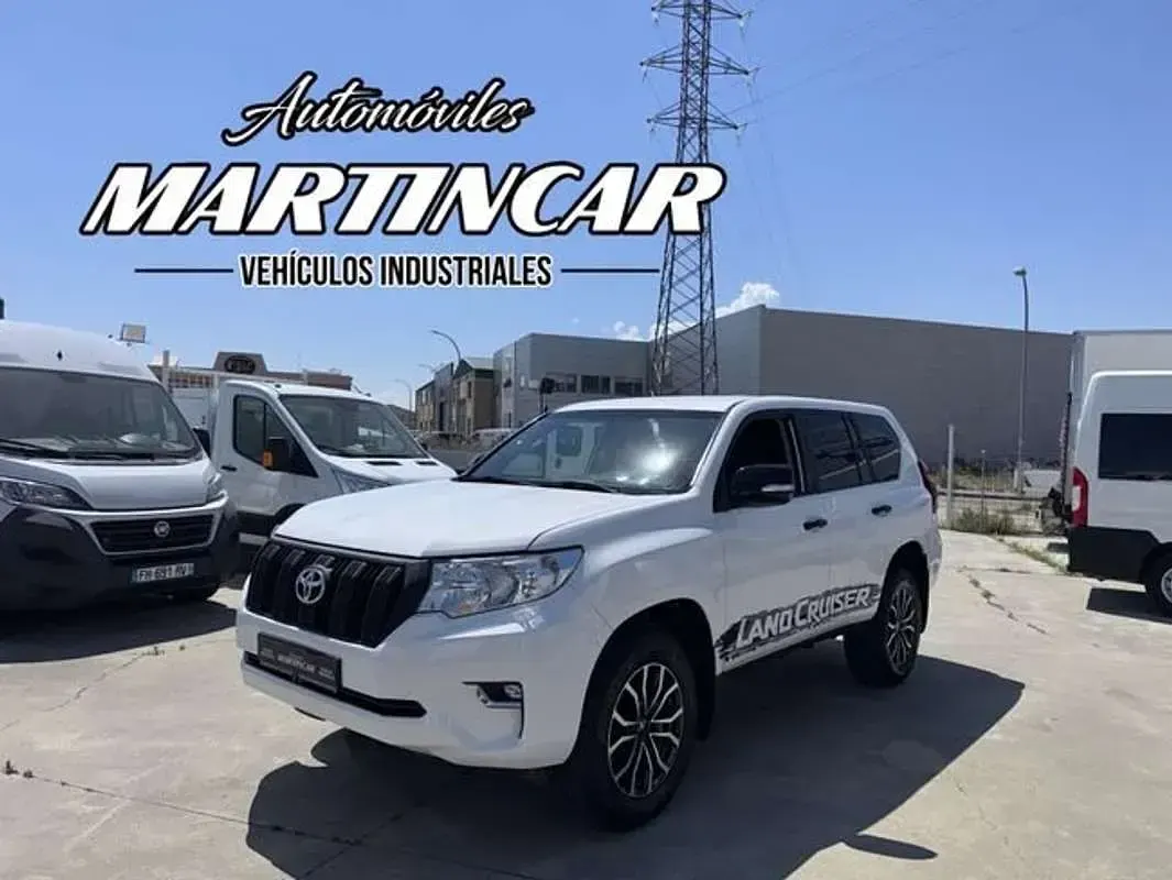 Usado Toyota Land Cruiser 177 CV (130 kW) 2018 Blanco SUV