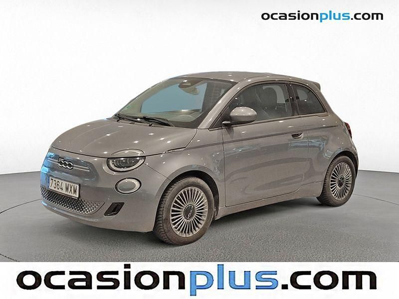 Gris Usado 2021 Fiat 500e Icon Utilitario | 16.819 € (Precio justo) - Imagen 1/4