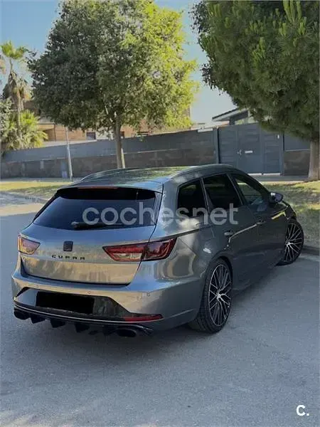 Usado Seat Leon ST CUPRA 280 CV (205 kW) 2016 Gris / plata Familiar