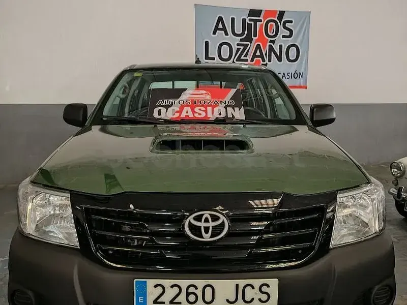 Usado Toyota HiLux 144 CV (105 kW) 2015 Verde Pickup/Camioneta