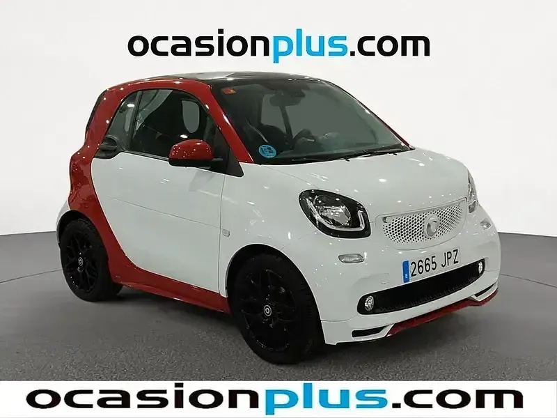 Usado Smart ForTwo Coupé 90 CV (66 kW) 2016 Blanco Coupe