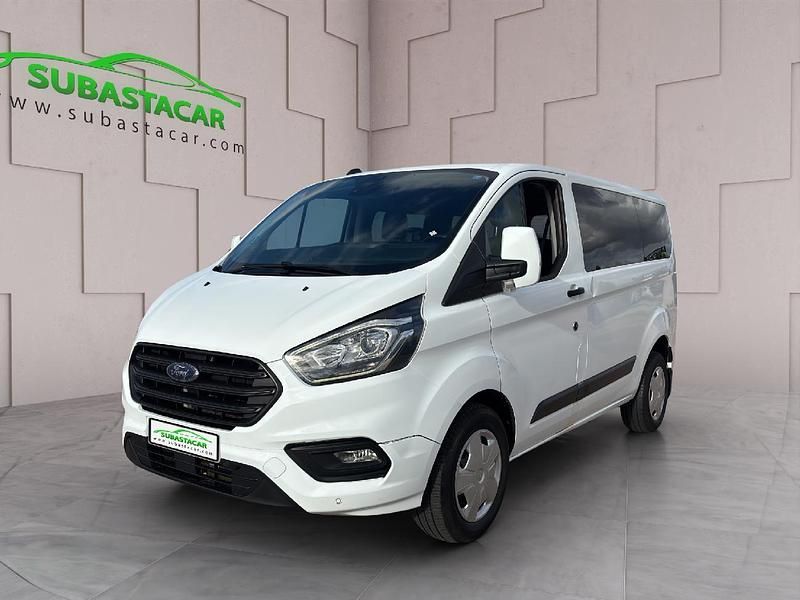 Blanco Usado 2021 Ford Transit Custom Trend Familiar | 23.850 € (Precio justo) - Imagen 1/4
