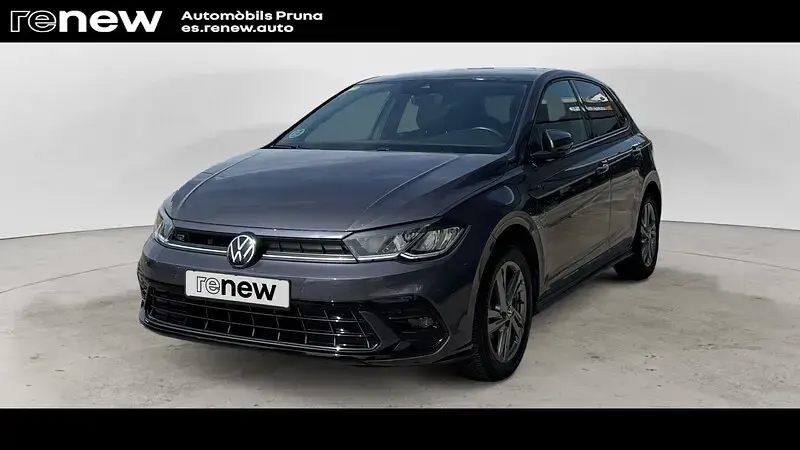 Usado VW Polo R-line 95 CV (69 kW) 2022 Gris Utilitario