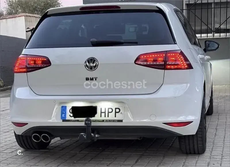 Usado VW Golf VII Sportline 150 CV (110 kW) 2013 Blanco Familiar