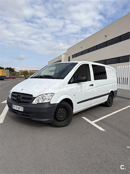 Blanco Usado 2014 Mercedes Vito Marco Polo Van | 15.900 € (Precio justo) - Imagen 1/4