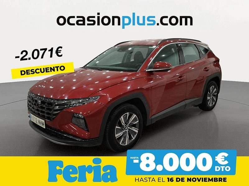 Rojo Usado 2023 Hyundai Tucson SUV | 22.790 € (Precio justo) - Imagen 1/4