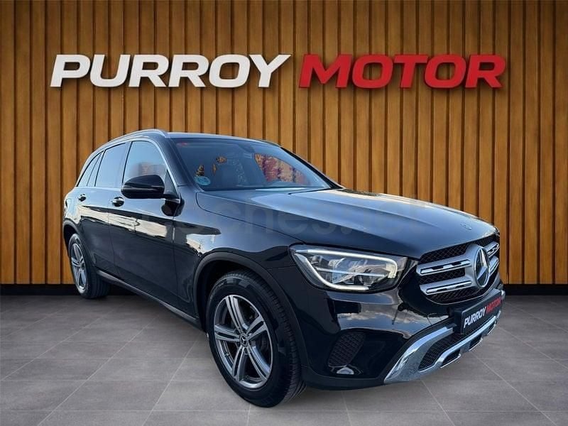 Usado Mercedes GLC220 194 CV (142 kW) 2021 Negro SUV