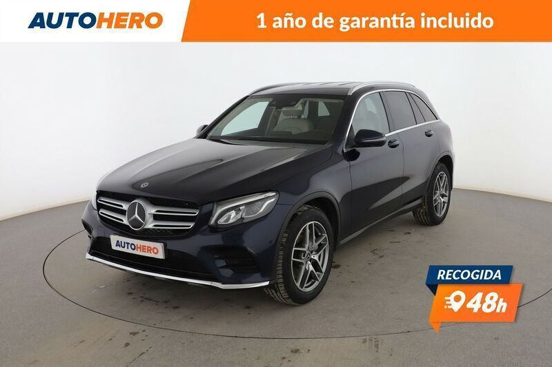 Azul Usado 2019 Mercedes GLC220 SUV | 30.599 € (Precio justo) - Imagen 1/3