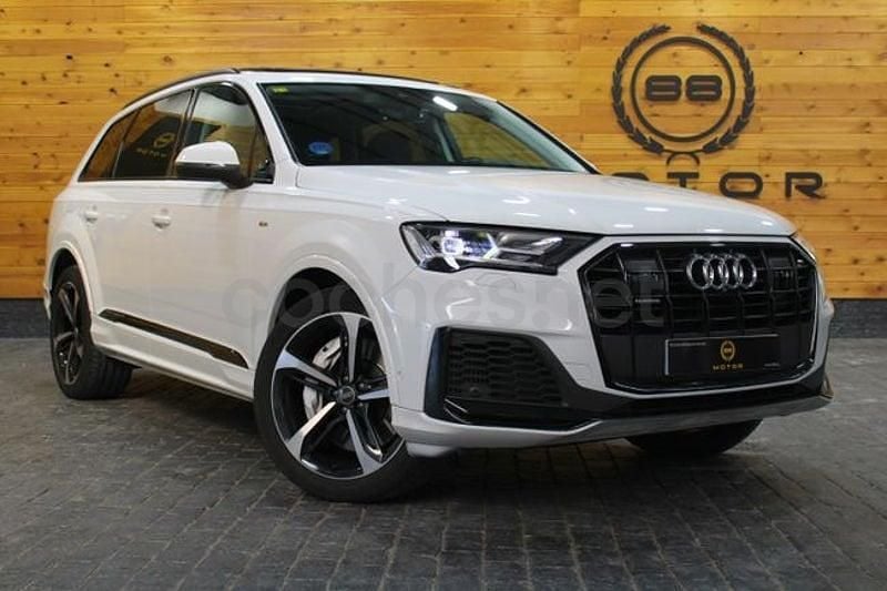 Usado Audi Q7 S-line plus 381 CV (280 kW) 2022 Blanco SUV