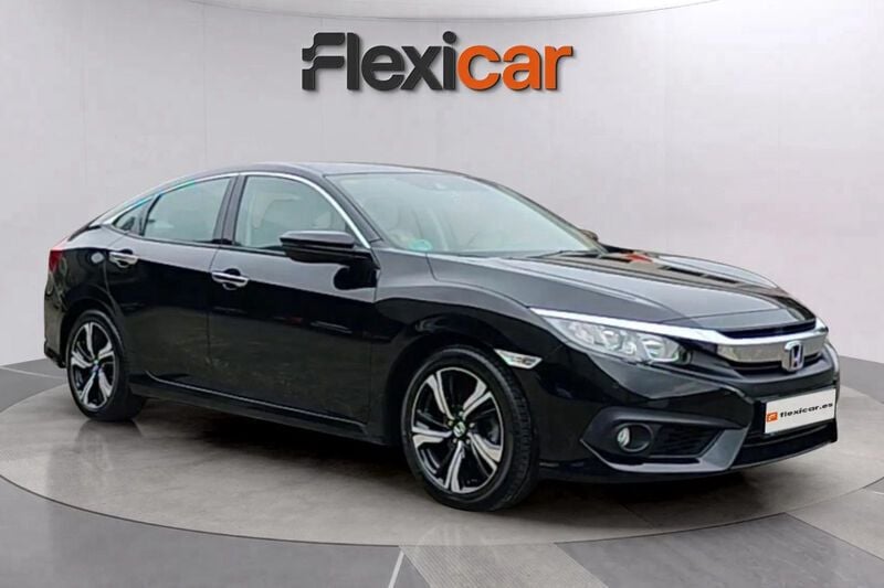 Negro Usado 2018 Honda Civic Elegance Berlina | 20.390 € (Super precio) - Imagen 1/4