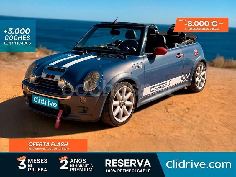 Azul Usado 2004 Mini Cooper S Cabriolet Descapotable | 7790 € - Imagen 1/3