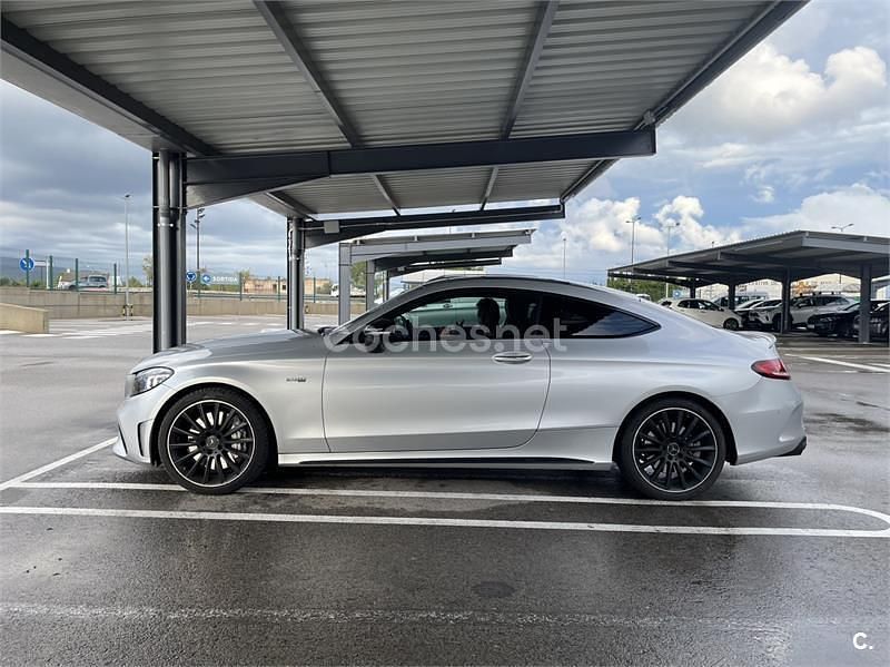 Usado Mercedes C43 AMG 390 CV (286 kW) 2019 Gris / plata Coupe
