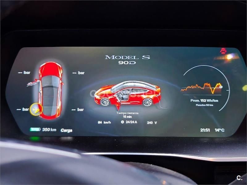 Usado Tesla Model S 310 kW (422 CV) 2017 Eléctrico Utilitario