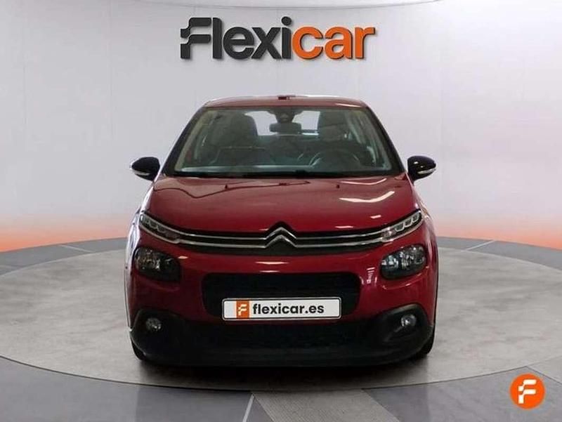 Usado Citroën C3 PureTech 82 CV (60 kW) 2018 Rojo Utilitario