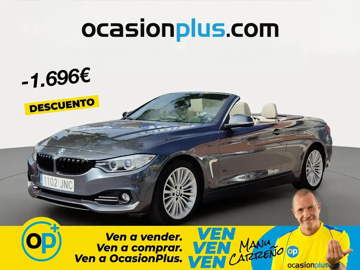 Usado BMW 420 184 CV (135 kW) 2016 Descapotable