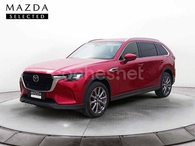 Rojo Usado 2025 Mazda CX-80 Exclusive-Line SUV | 55.790 € (Precio justo) - Imagen 1/4