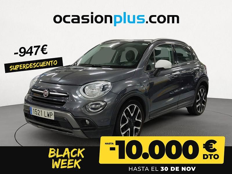 Gris Usado 2022 Fiat 500X Cross SUV | 14.690 € (Precio justo) - Imagen 1/4