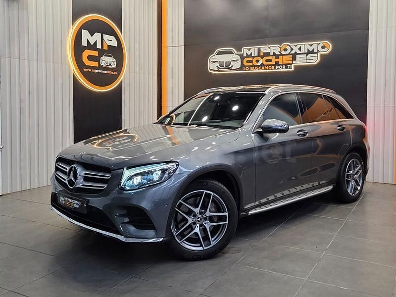 Usado Mercedes GLC220 170 CV (125 kW) 2018 Gris / plata SUV