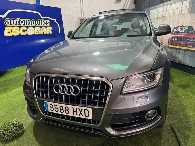 Usado Audi Q5 Ambition 180 CV (132 kW) 2014 Gris / plata SUV