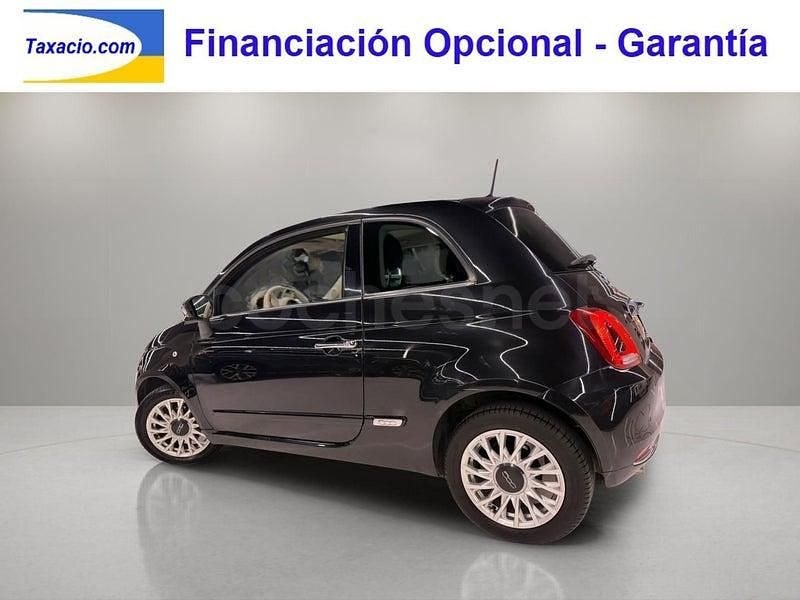 Usado Fiat 500 Lounge 69 CV (50 kW) 2018 Negro Berlina