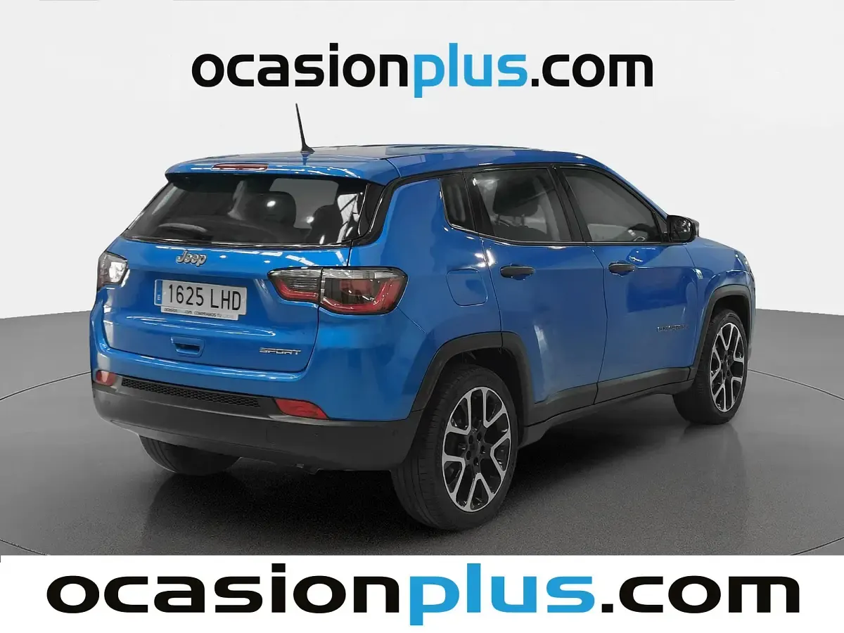 Usado Jeep Compass Sport 140 CV (102 kW) 2020 Azul SUV
