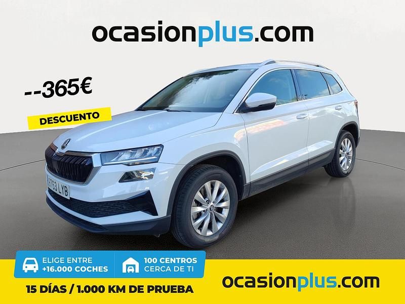 Blanco Usado 2022 Skoda Karoq Ambition SUV | 28.990 € (Un poco caro) - Imagen 1/4