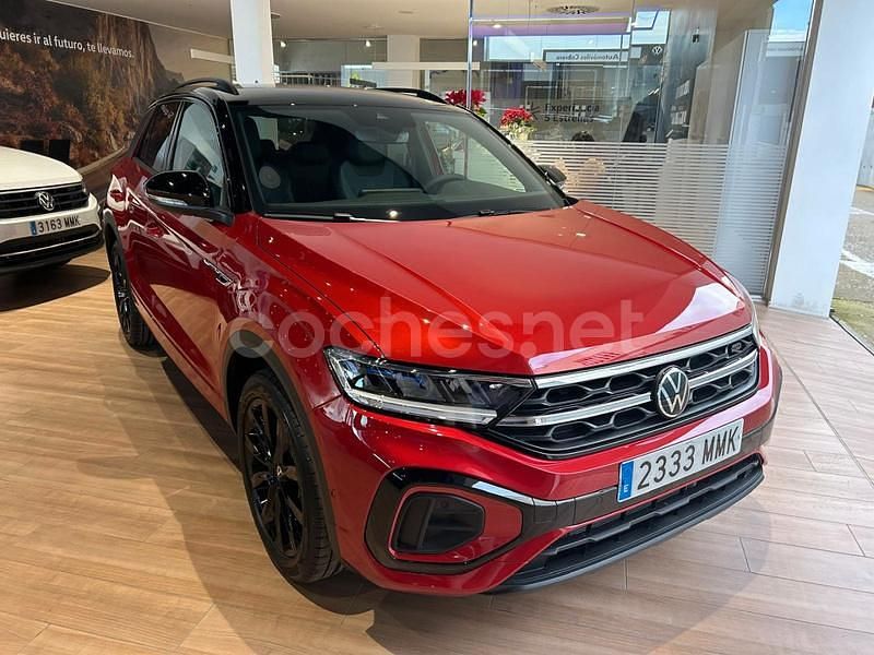 Usado VW T-Roc R-line 150 CV (110 kW) 2023 Rojo SUV