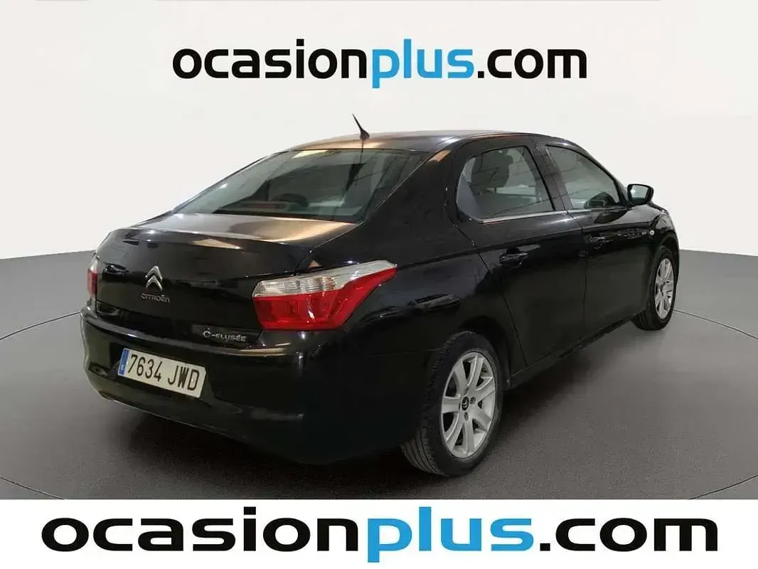 Usado Citroën C-Elysee I Exclusive 82 CV (60 kW) 2017 Negro Berlina