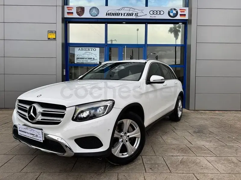 Usado Mercedes GLC220 170 CV (125 kW) 2016 Blanco SUV