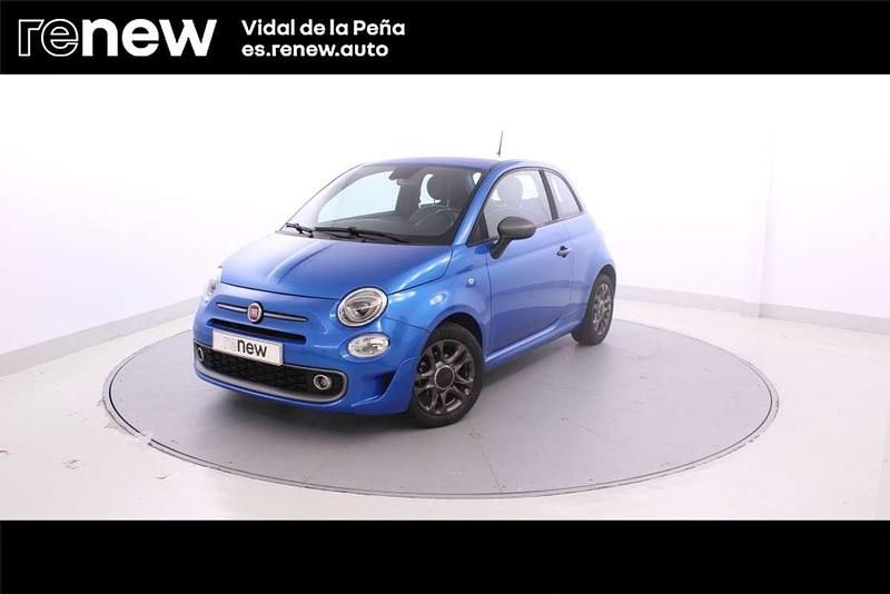 Azul Usado 2021 Fiat 500 Sport Utilitario | 10.490 € (Precio justo) - Imagen 1/4