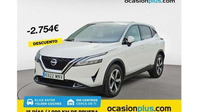 Blanco Usado 2024 Nissan Qashqai N-Connecta SUV | 22.228 € (Super precio) - Imagen 1/4