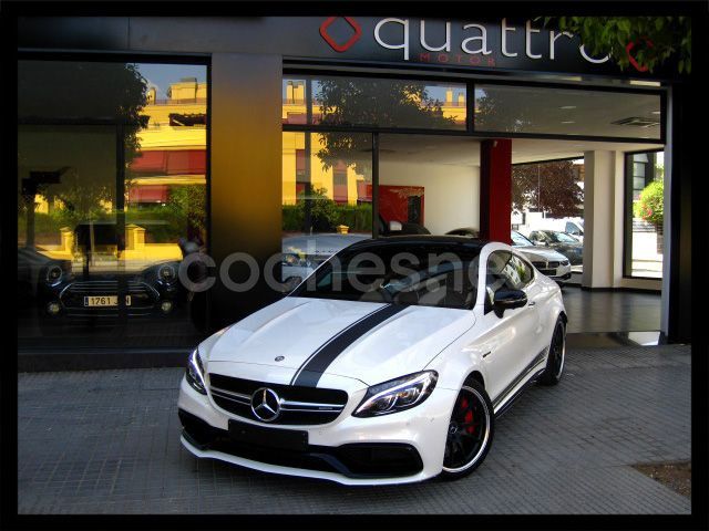 Blanco Usado 2019 Mercedes C63S AMG Coupe | 79.500 € - Imagen 1/4