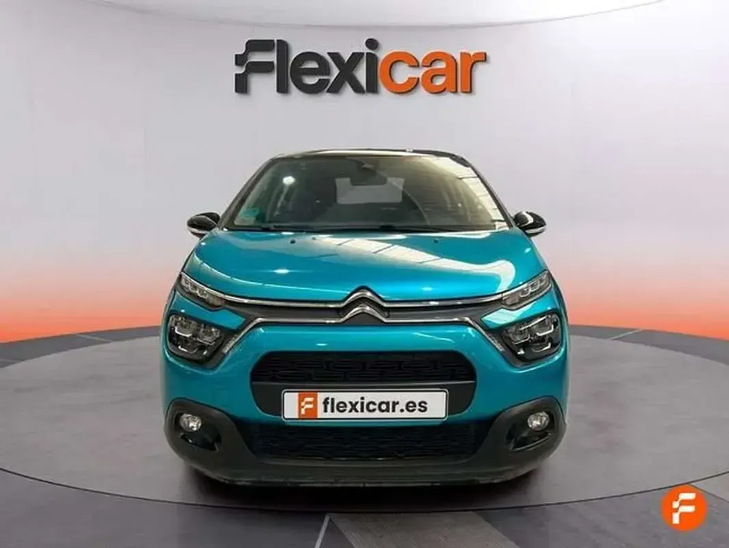Usado Citroën C3 Feel 83 CV (61 kW) 2021 Azul Utilitario
