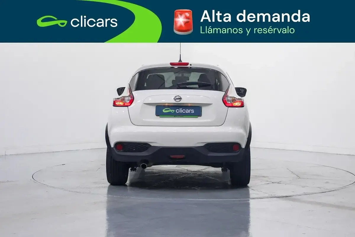 Usado Nissan Juke Acenta 110 CV (80 kW) 2016 Blanco SUV