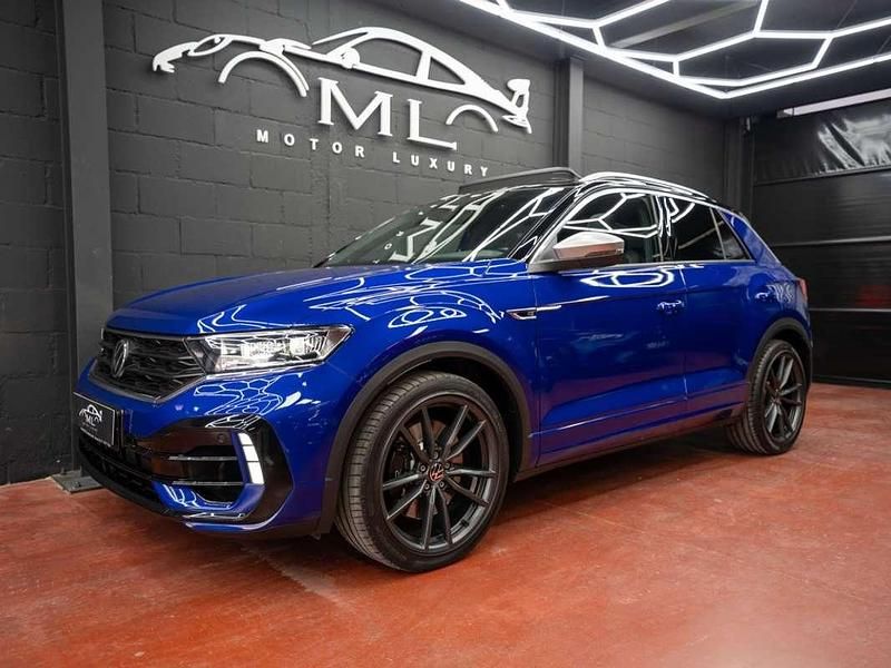 Usado VW T-Roc R 300 CV (220 kW) 2022 Azul SUV