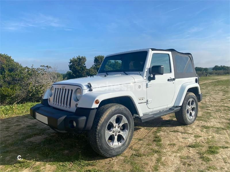 Blanco Usado 2016 Jeep Wrangler Sahara SUV | 36.000 € (Super precio) - Imagen 1/4