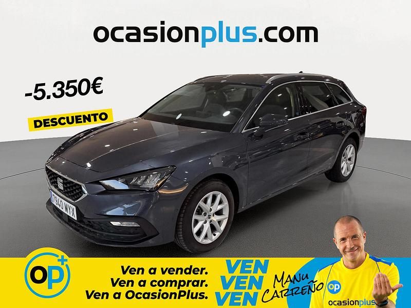 Usado Seat Leon Style 116 CV (85 kW) 2025 Gris Familiar