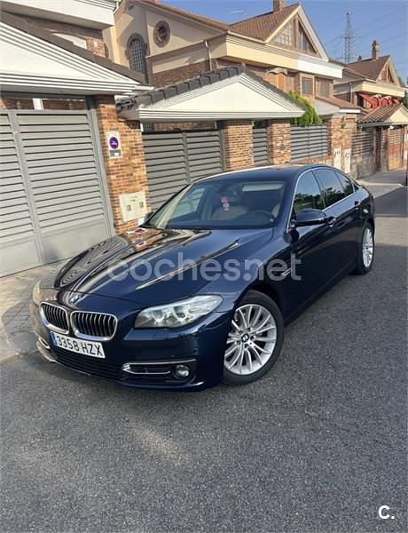 Azul Usado 2014 BMW 520 Luxury Line Berlina | 16.900 € (Un poco caro) - Imagen 1/4