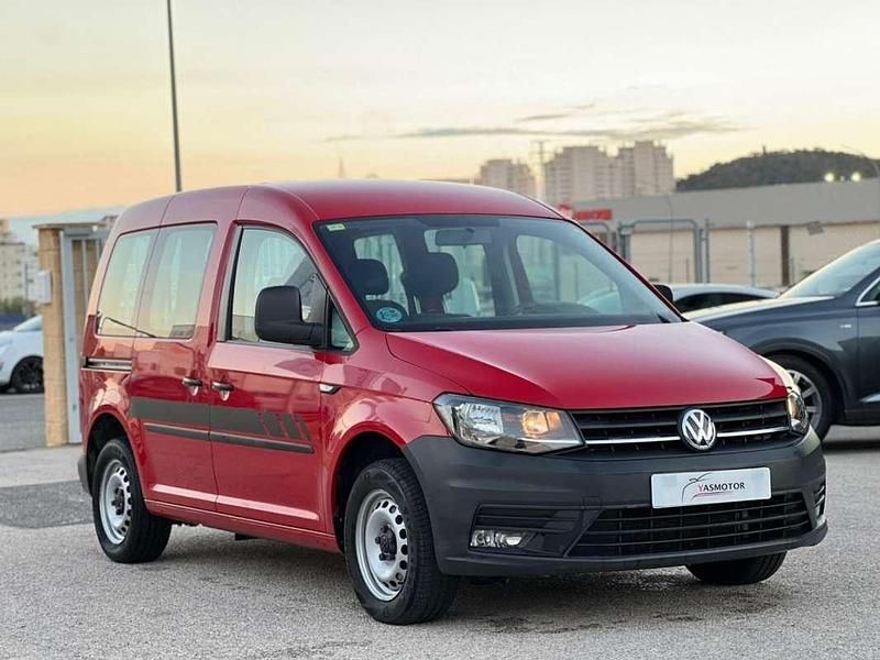 Rojo Usado 2020 VW Caddy Edition Monovolumen | 11.990 € (Precio justo) - Imagen 1/4
