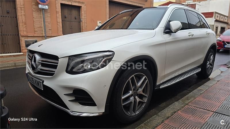 Blanco Usado 2018 Mercedes GLC220 SUV | 36.500 € (Caro) - Imagen 1/4