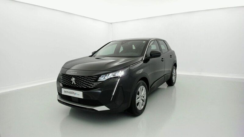 Negro perla nera Usado 2022 Peugeot 3008 Active | 16.340 € (Super precio) - Imagen 1/4
