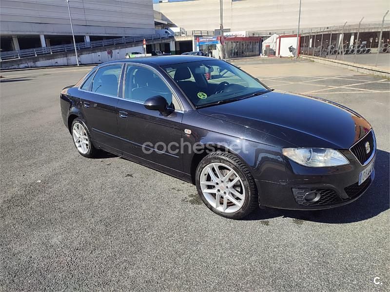 Usado Seat Exeo Style 143 CV (105 kW) 2009 Negro Berlina