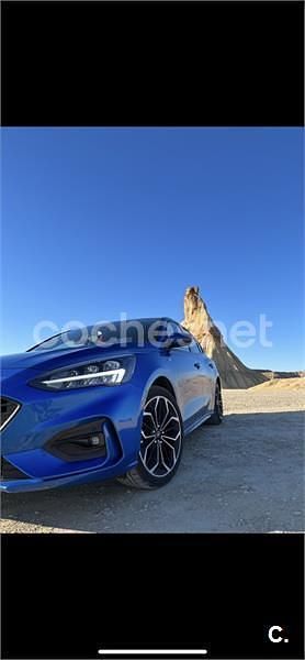 Usado Ford Focus ST-Line 120 CV (88 kW) 2019 Azul Berlina